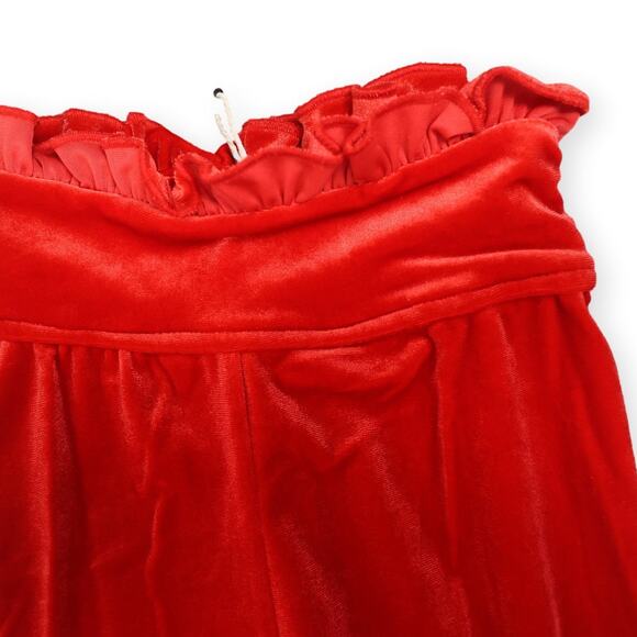 Matilda Jane Red Velour Ruffle Pants | Girls 4T | NWT Holiday Style - Picture 2 of 9